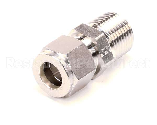 17111 Broaster Connector Comp 1/2 Od X 1/2 Npt