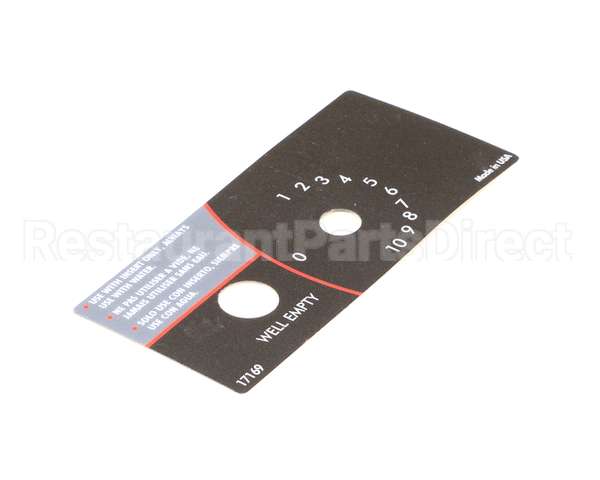 17169-1 Vollrath Label Control