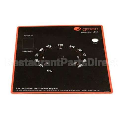 175046 Compatible Groen Overlay, Control Panel, Off-175-425F, Off-80-220C