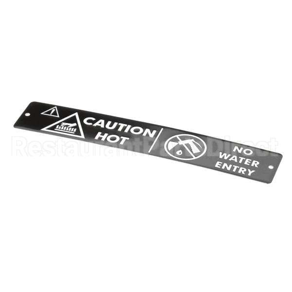 175636 Compatible Duke Label- Caution Hot 3/4"Hi