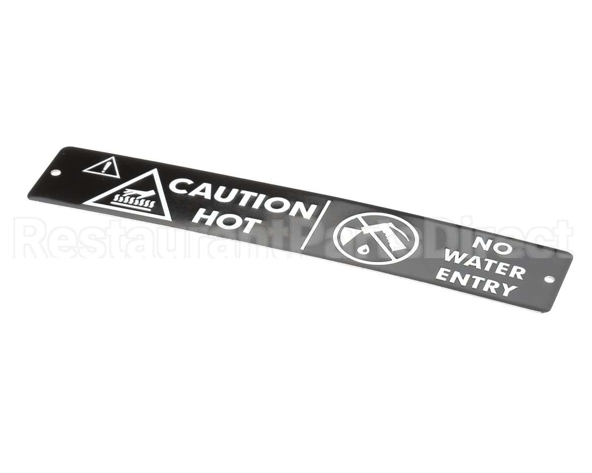 175636 Duke Label- Caution Hot 3/4"Hi