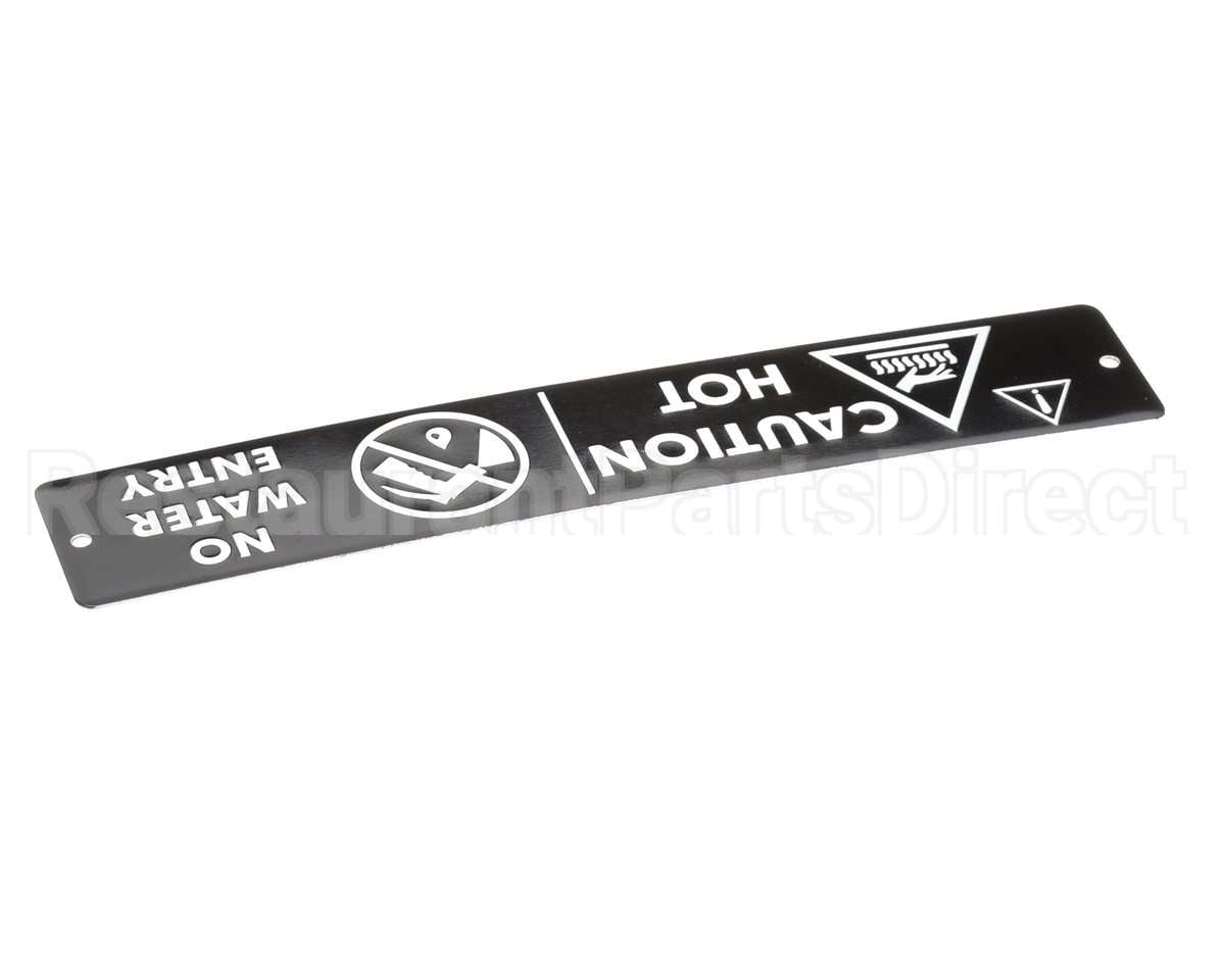 175636 Duke Label- Caution Hot 3/4"Hi