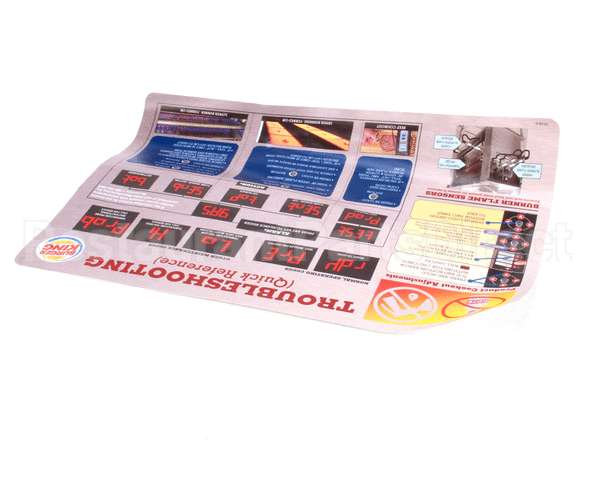 175779 Duke Label,Troubleshooting Chart Do