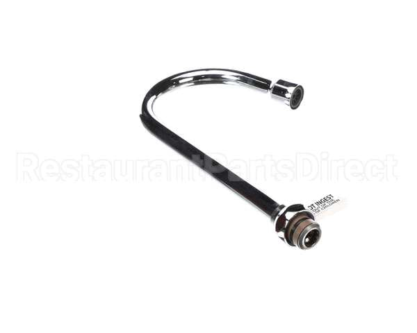 179X T&S Brass 4-3/8 Swivel Gooseneck, B-Pt Stream Regu