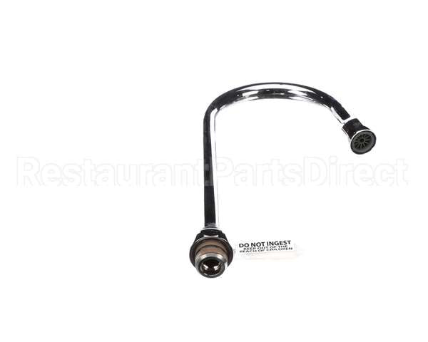 179X T&S Brass 4-3/8 Swivel Gooseneck, B-Pt Stream Regu