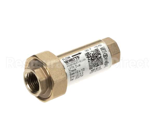 1803 Fisher Dual Check 1/2F X 1/2F Eco