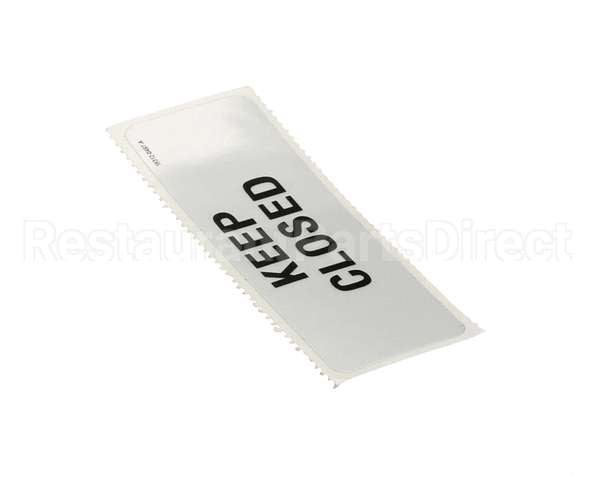 18312-0497 Carter Hoffmann Keep Closed Decal