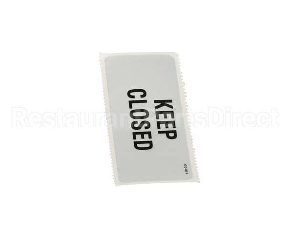 18312-0497 Carter Hoffmann Keep Closed Decal