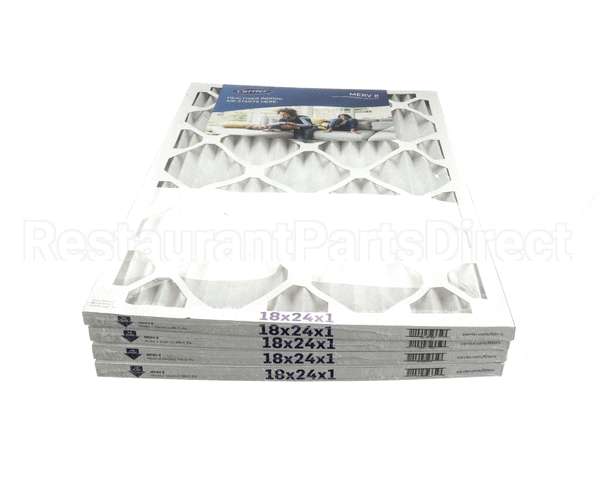 18X24X1-M8-C-P4 Carrier Merv 8 1" Filter Pack