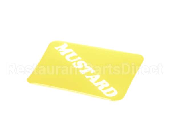 19-420-0003 Wunder-Bar Mustard Label