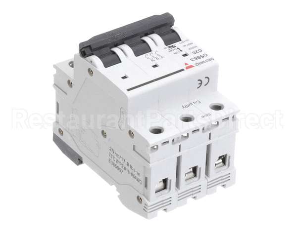 19161 Nieco Circuit Breaker, 277/480V, 25A, 3 Pole