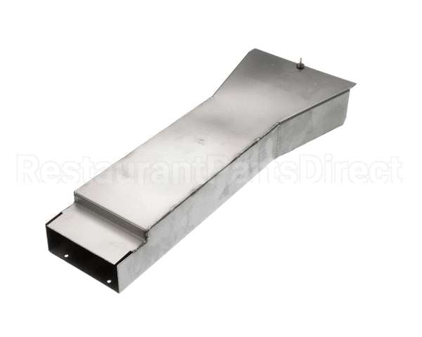 19C713 Ultrafryer Flue, Rectangular 20X14 P3 Bk Ext W/Cap