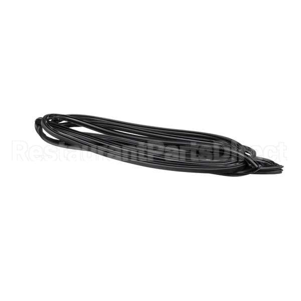 2-627GASKET Compatible Continental Ref Black Glass Door Gasket, 60X21X0.625