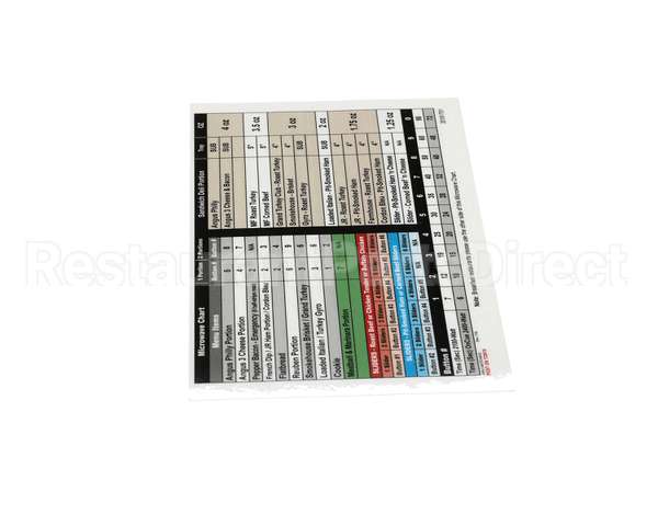 20181701 Amana Menumaster Card-Menu