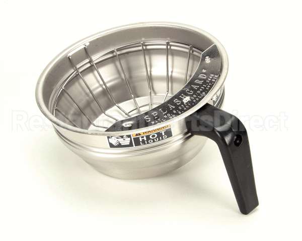 20216.0000 Bunn Funnel Assembly, Sst-Blk Hdl(7.12