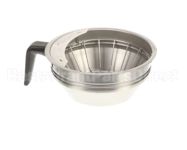 20217.7000 Bunn Funnel-Assy,Sst Black Handle(Large)