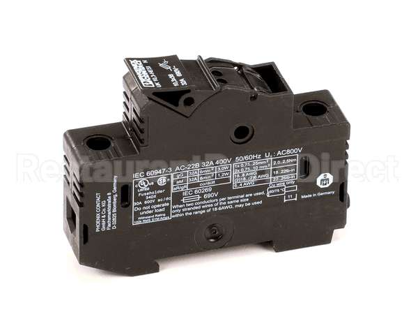 20411 Giles Fuse Holder, Din Rail, 600V, 35A