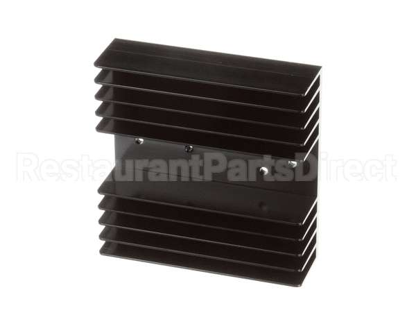 20541.0001 Bunn Heat Sink,Al Blk Anodize4.0Lg