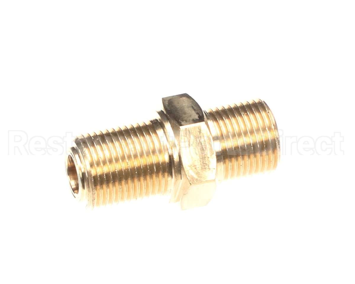 20951 Unic Extended Brass Nipple - 3/8 Bspm X 3/8 B