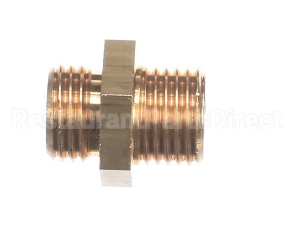 20952 Unic Brass Nipple - 1/4 Bspm X 1/4 Bspm