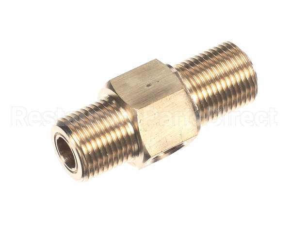 20990 Unic Brass Nipple - 3/8 Bspm X 3/8 Bspm W/ 1/