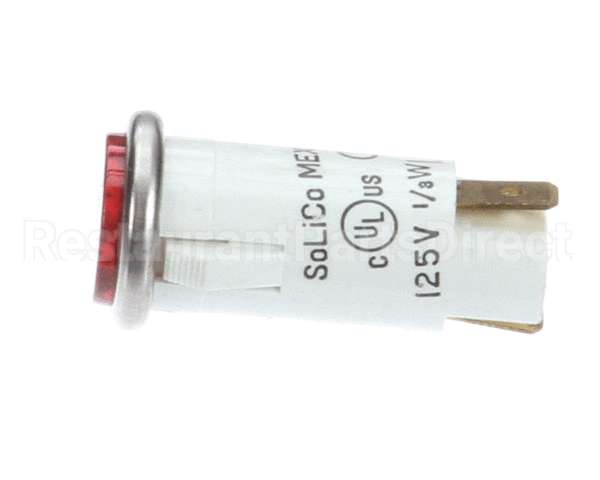 2194190 Delfield Light,Pilot,125V,Red