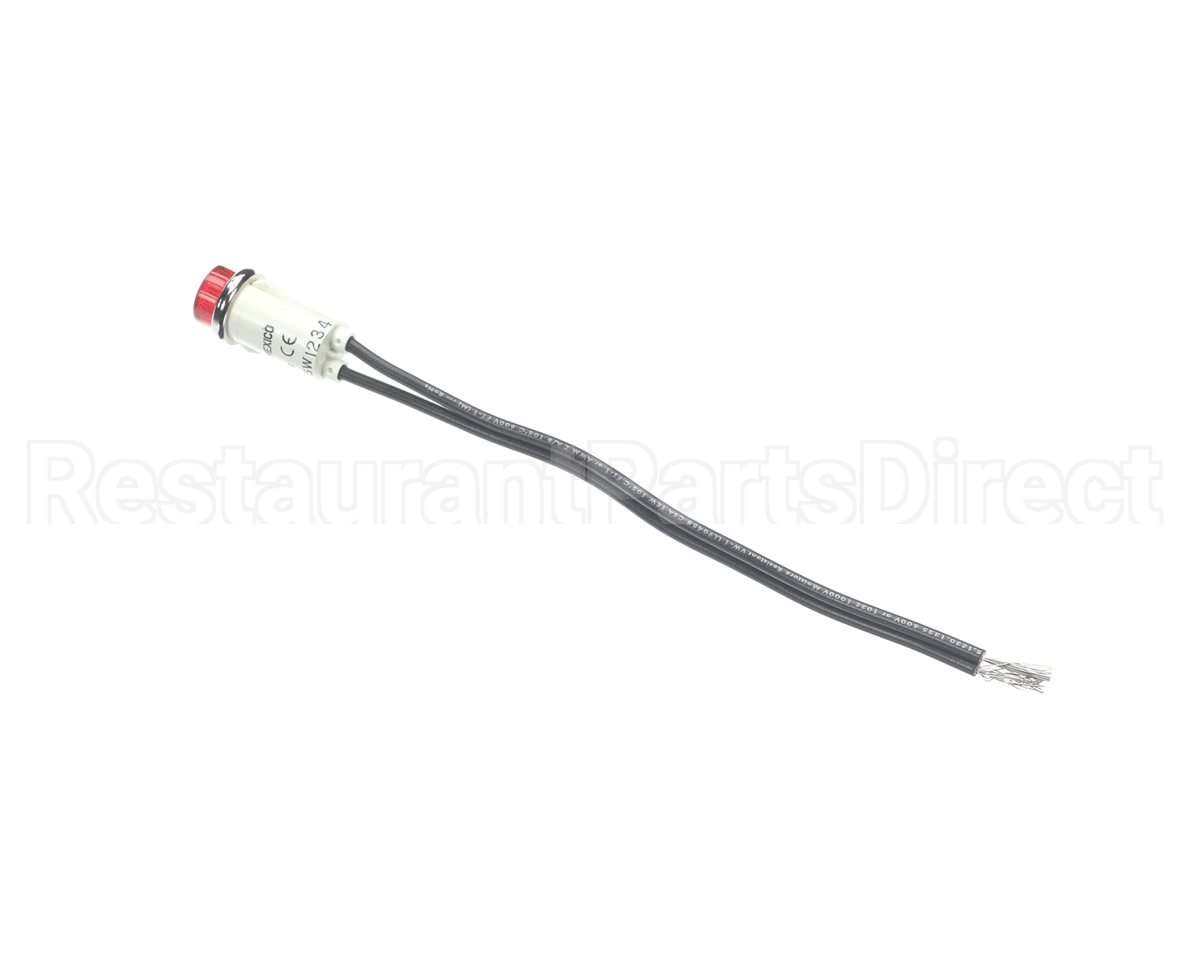 22300 Giles Light, Pilot, 250V, Round, Red