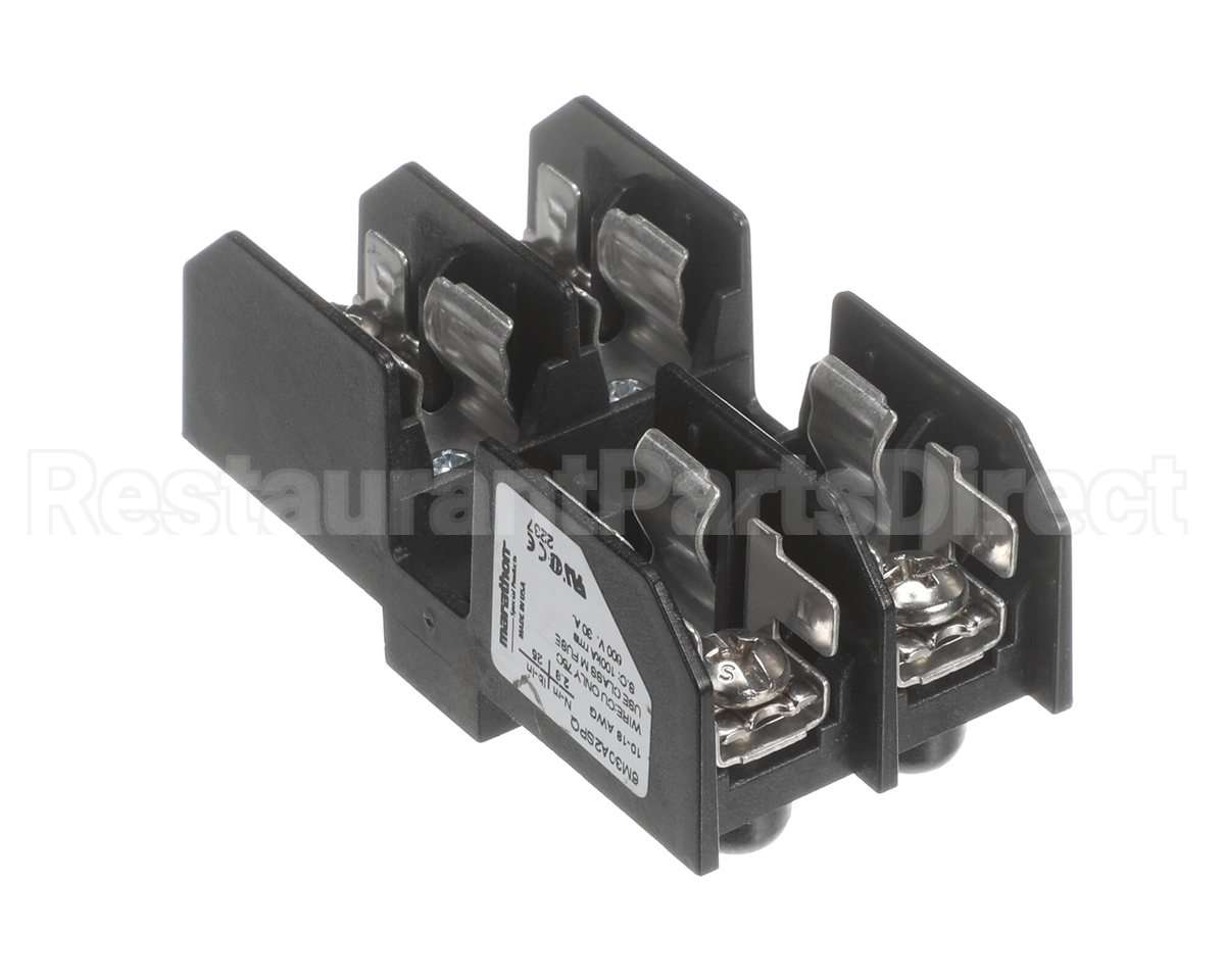22511001 Heatcraft Fuseblock 30 Amp 2 Pole 600V Midget