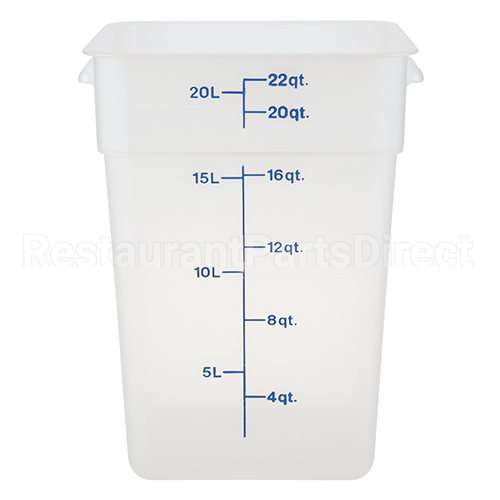 22SFSPP Compatible Midwest Appliance Parts Container Sq 22Qt Semi-Clr