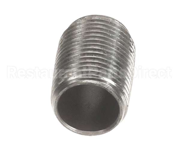 23153-0004 Middleby Nipple,Close Blk 1/2
