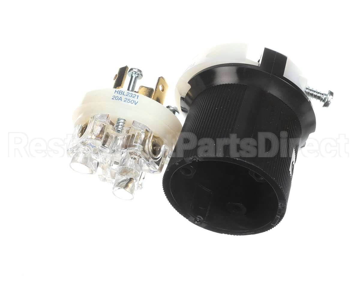 2321 Hubbell Lighting Plug Twist Lock 20A 250V 2P 3W