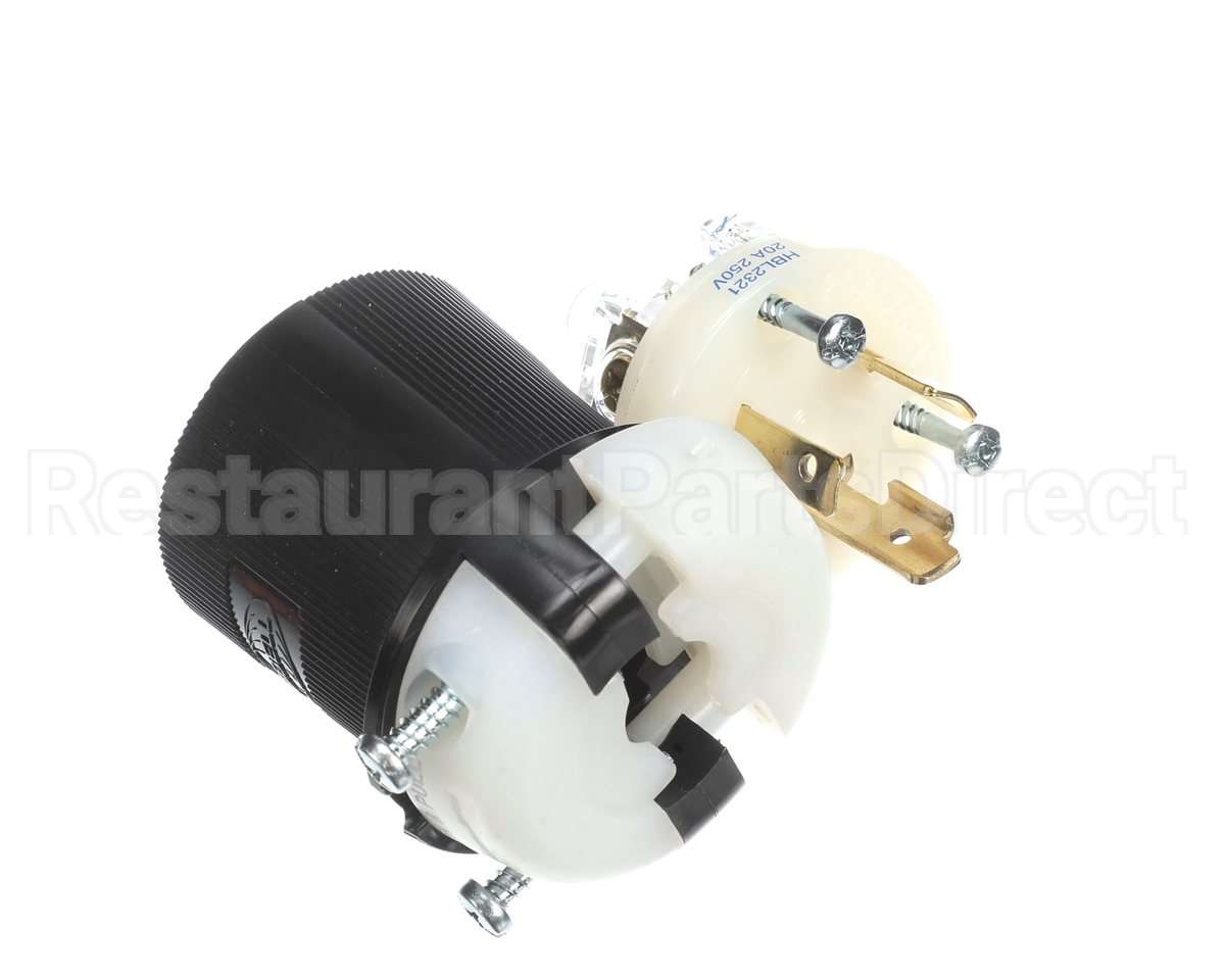 2321 Hubbell Lighting Plug Twist Lock 20A 250V 2P 3W