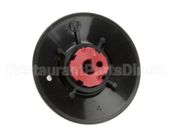 23701-1 Giles Knob, Black, Thermostat, Ghm