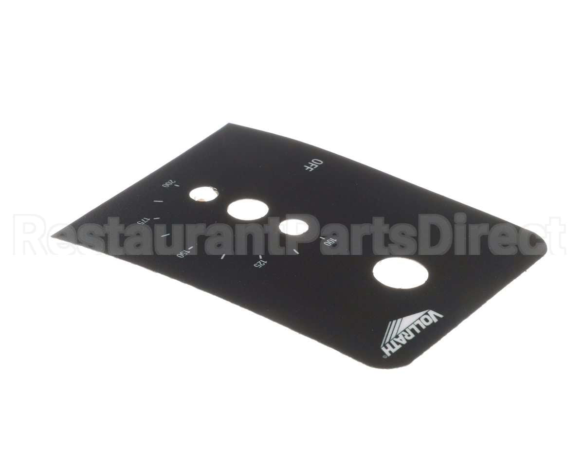 23877-1 Vollrath Control Label- Retro Warmer