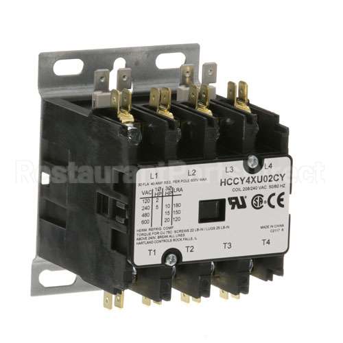 24150-1 Compatible Hobart Contactor 4P 30/40A 208/240V