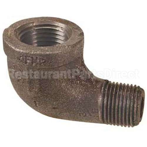 24376 Compatible Ultrafryer Elbow, 3/8"Male X 1/2"Fem Npt