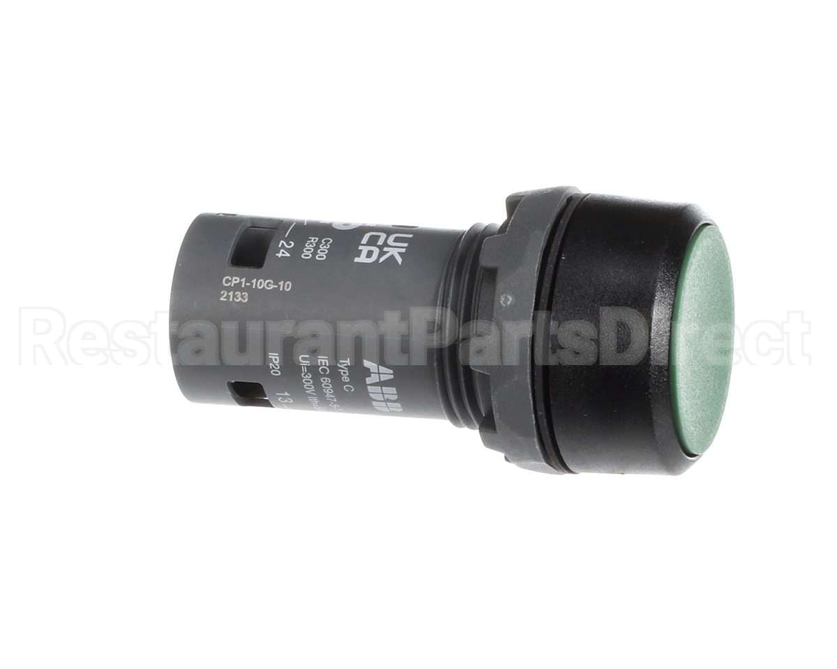 24922 Omcan Button, Green W/O Timer