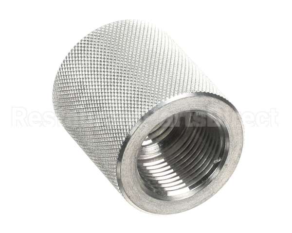 24A210 Ultrafryer Cap, Top Knurl Knob 3/8 Npt X 1 1/4 Acme