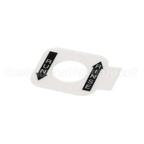 26523.0000 Compatible Bunn Decal, Rinse/Run