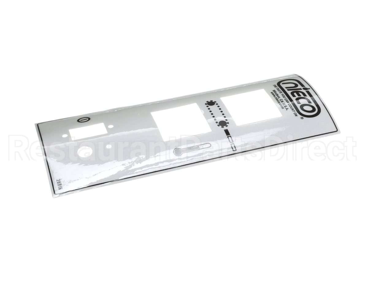 26916 Nieco Label, Control Box, Pwr/Temp/Left Speed