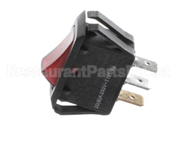 27727.0001 Bunn Switch,Spst On/Off Illum-Red Ce