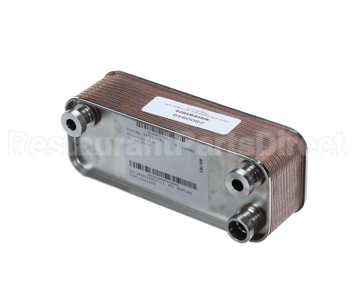 2800849 Traulsen Heat Exchanger, B5Thx20 With Special Con
