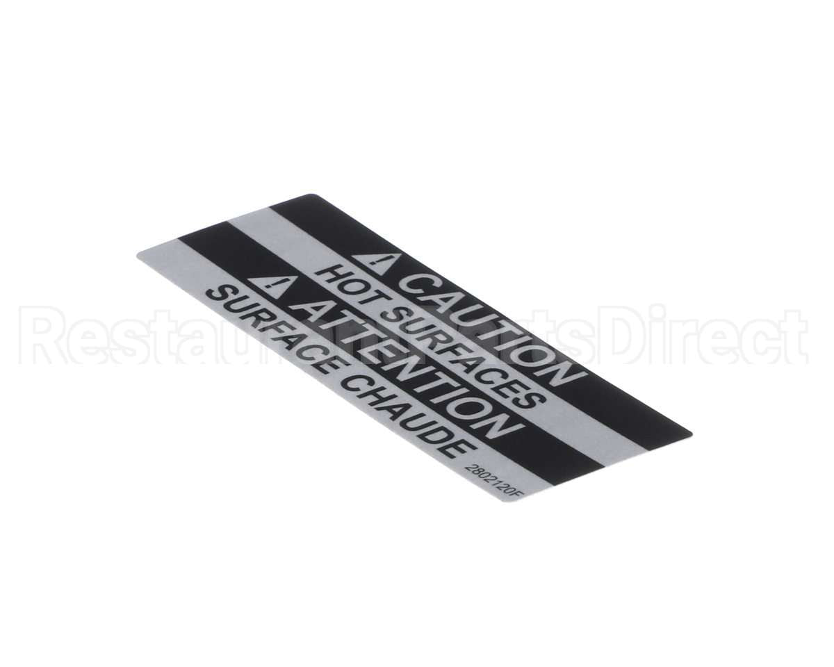 2802120 Lincoln Label Caution Hot