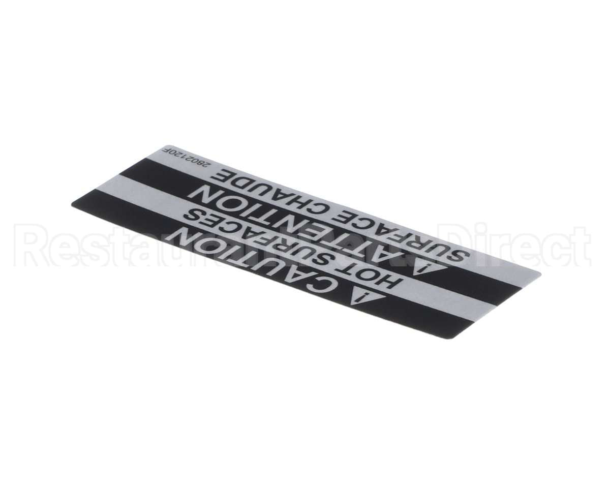 2802120 Lincoln Label Caution Hot