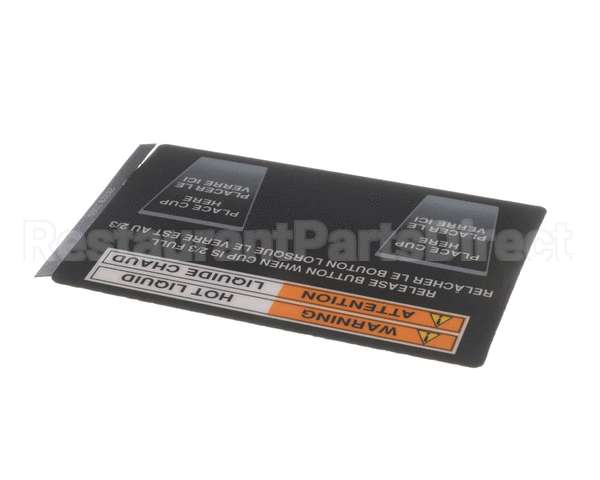 28328.7005 Bunn Decal,Cup Placement-Fmd2