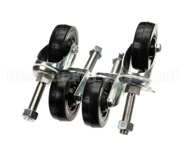 2878.S Hardt Casters (4) Adjustable, Set Of 4 (2 W/Br