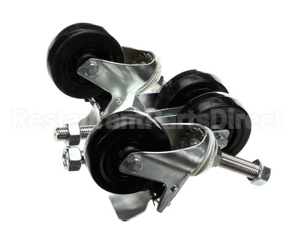 2878.S Hardt Casters (4) Adjustable, Set Of 4 (2 W/Br