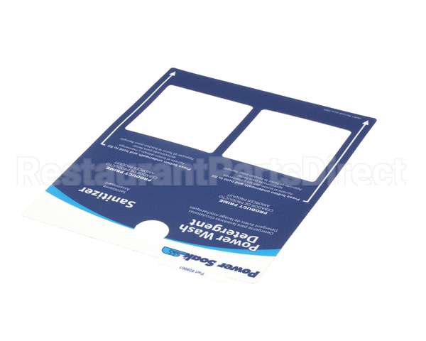 28901 Power Soak Systems Overlay - Soap Dispenser Gener