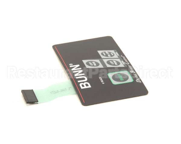29006.0001 Bunn Switch, Membrane 3-Warmer Left