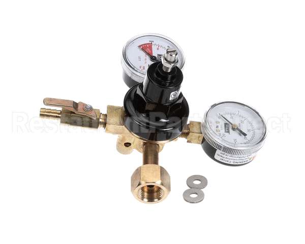 2928F Perlick Co2 Regulator, Primary, Twin G